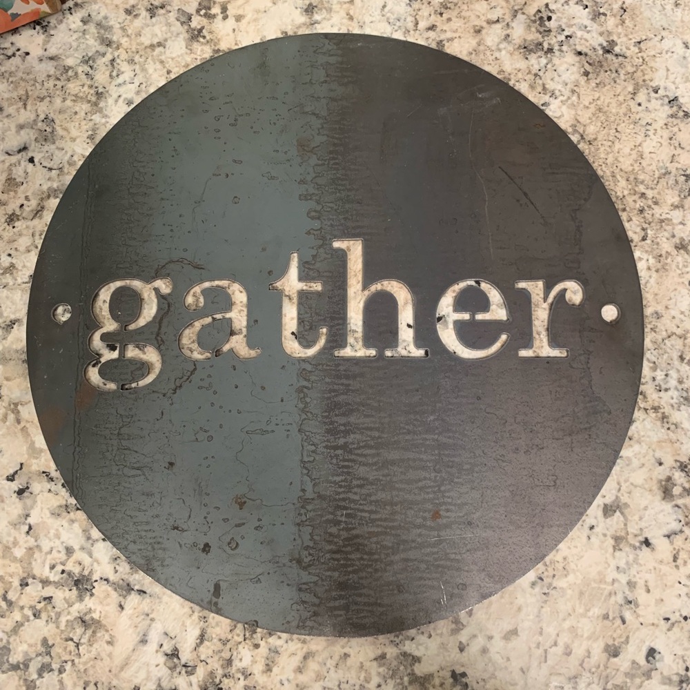 Metal Farmhouse Sign